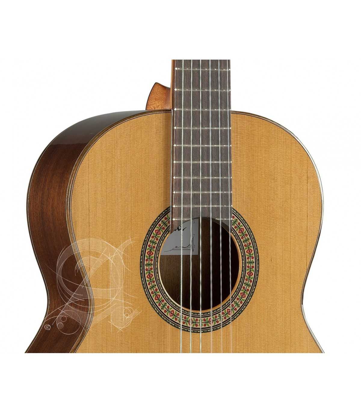 Guitare Classique Alhambra 3C 7/8 Natural Brillant + Housse
